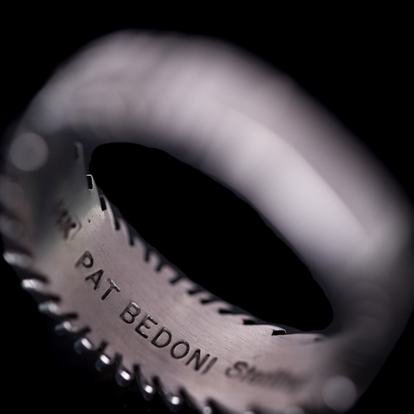 ナバホ族 Pat Bedonie 1/4” 14K サンバースト リング【送料無料】