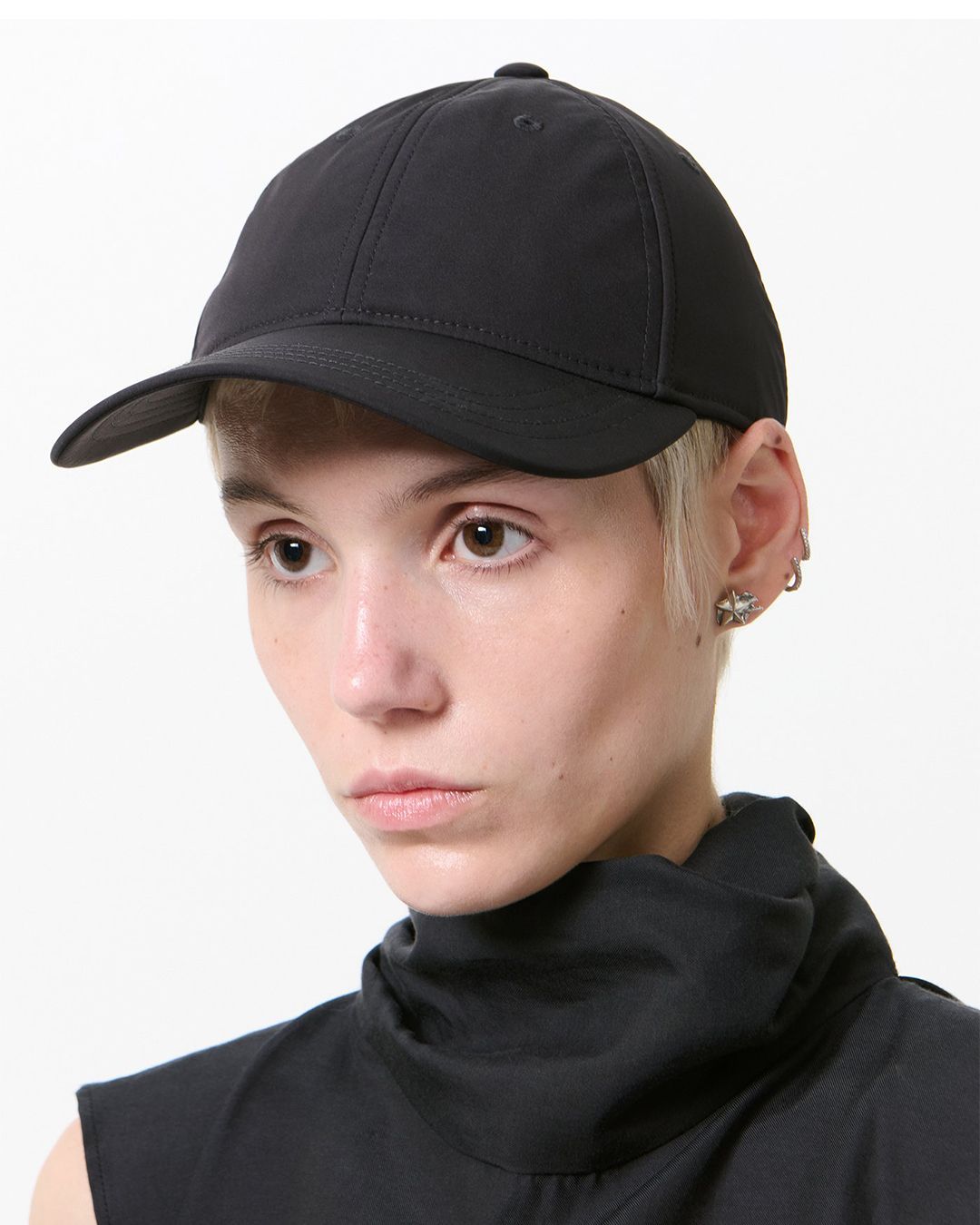 OUR LEGACY - BALLCAP Pitch Black Muted Scuba | River