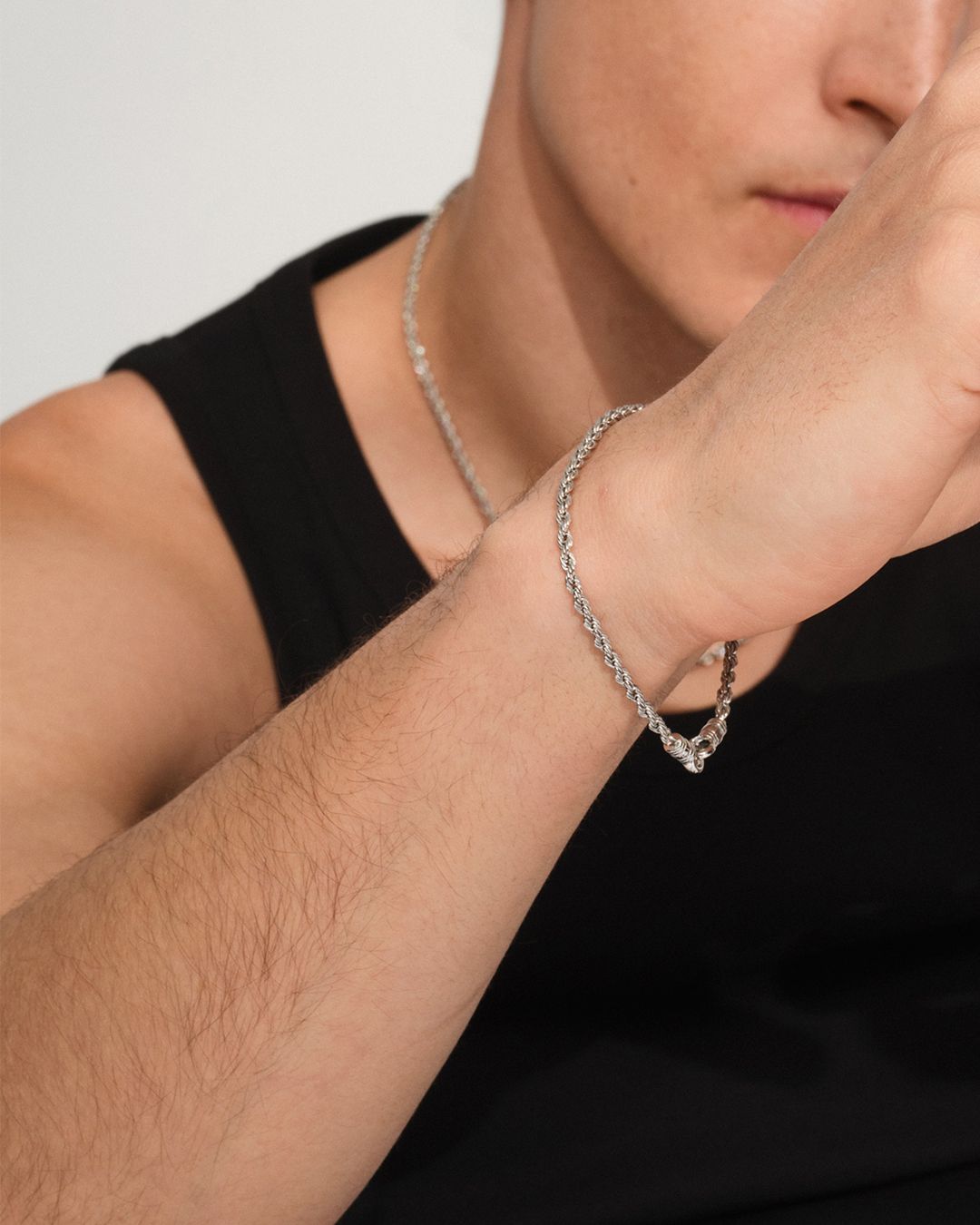 TOMWOOD - Rope Bracelet 7Inch(18cm) / ロープ ブレスレット / 925