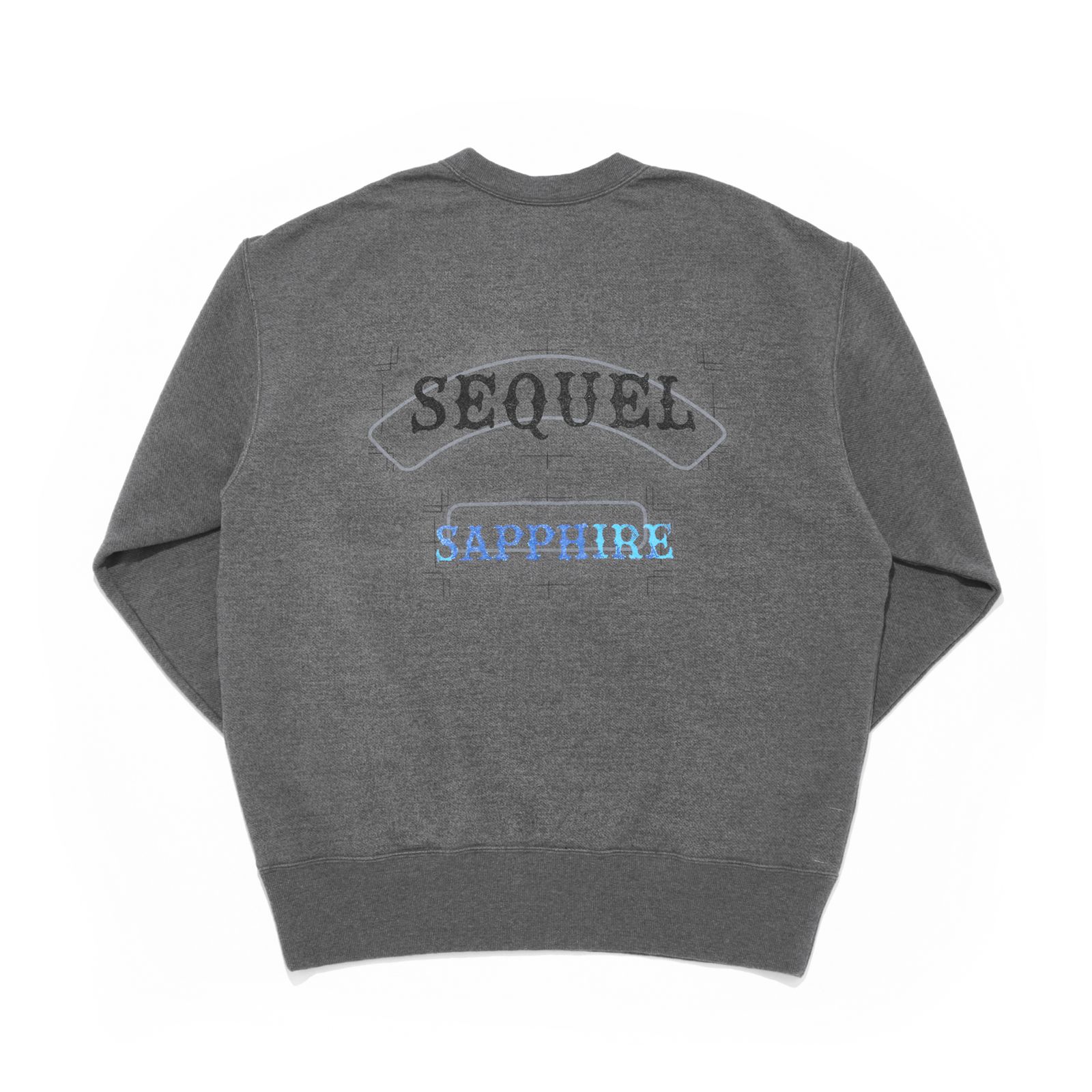 SEQUEL - CREW NECK SWEAT GRAY . | River