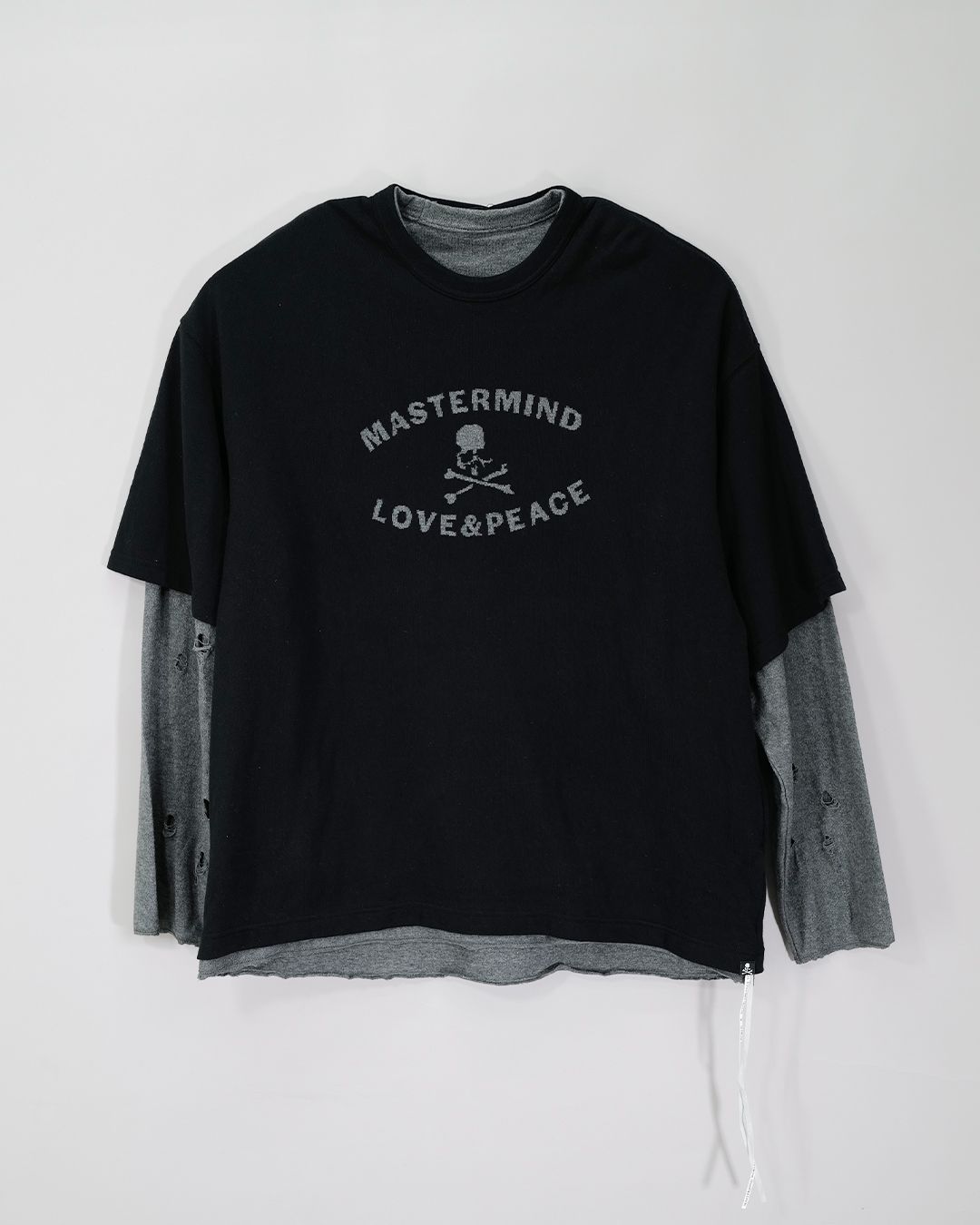 mastermind JAPAN - 【MASTERMIND WORLD】 REVERSIBLE DISTRESSED TEE
