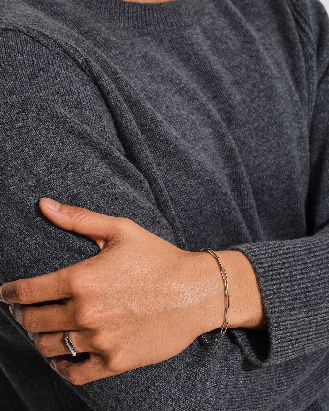 TOMWOOD - Box Bracelet 7Inch(18cm) / ボックスブレスレット / 925