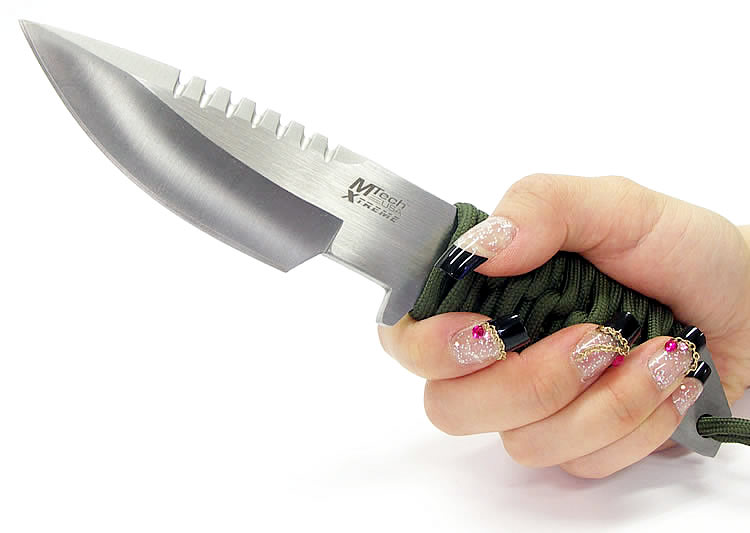 ワンピースナイフ パラコードハンドル・ナイフショップ リバートップ