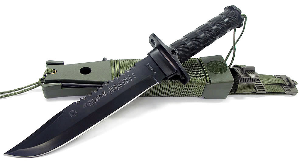 アイトール・ジャングルキング1ブラック 世界最強のサバイバルナイフ