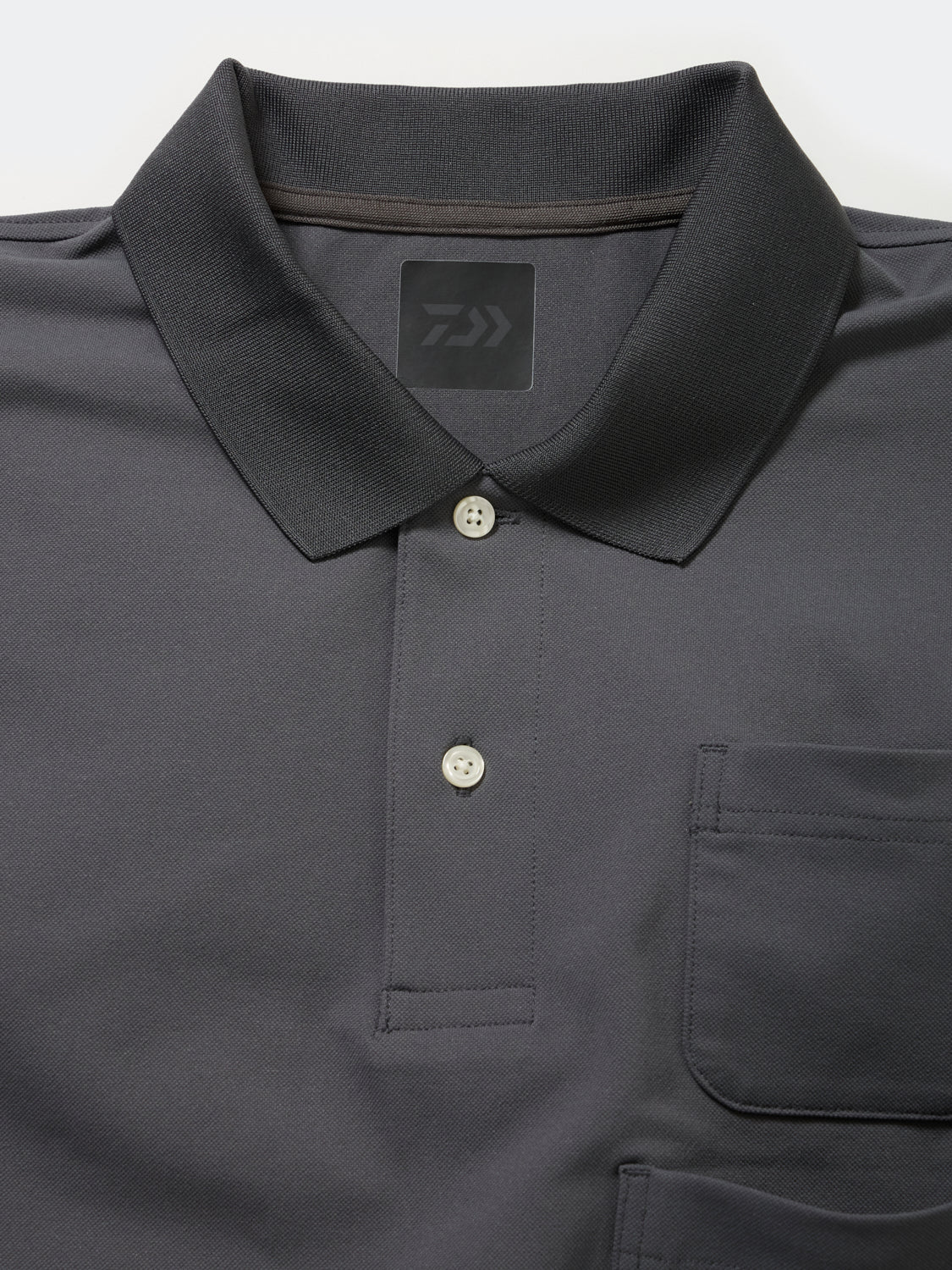 DAIWA PIER39 TECH POLO SHIRT W/POCKET S/S / 雙口袋彈性鹿子織POLO