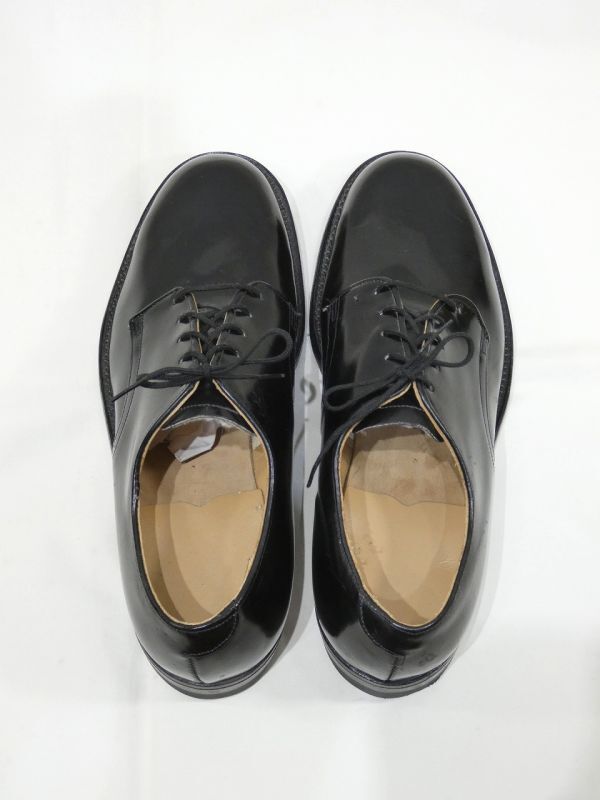 70s US NAVY USN OXFORD SERVICE SHOES 6R - RICUR