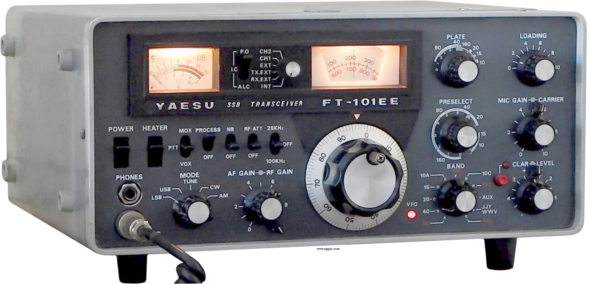 ヤエス無線 YAESU FT-101E 無線機+ TR-2200G2 ヤエス無線 YAESU FT