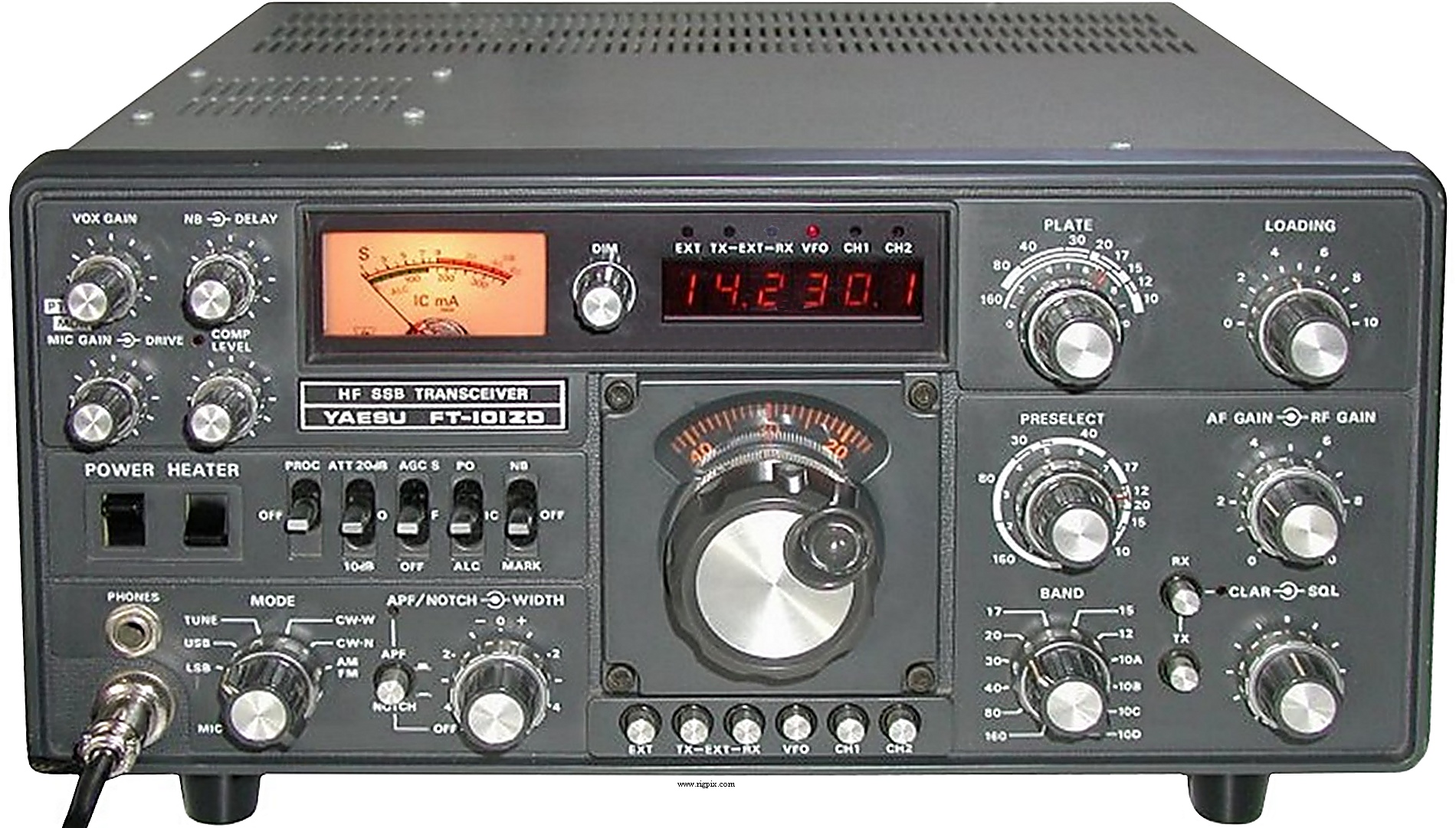 RigPix Database - Yaesu - FT-101ZD (Mk3)