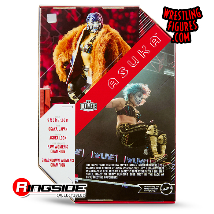 Asuka - WWE Ultimate Edition 20 Ringside Exclusive Toy Wrestling