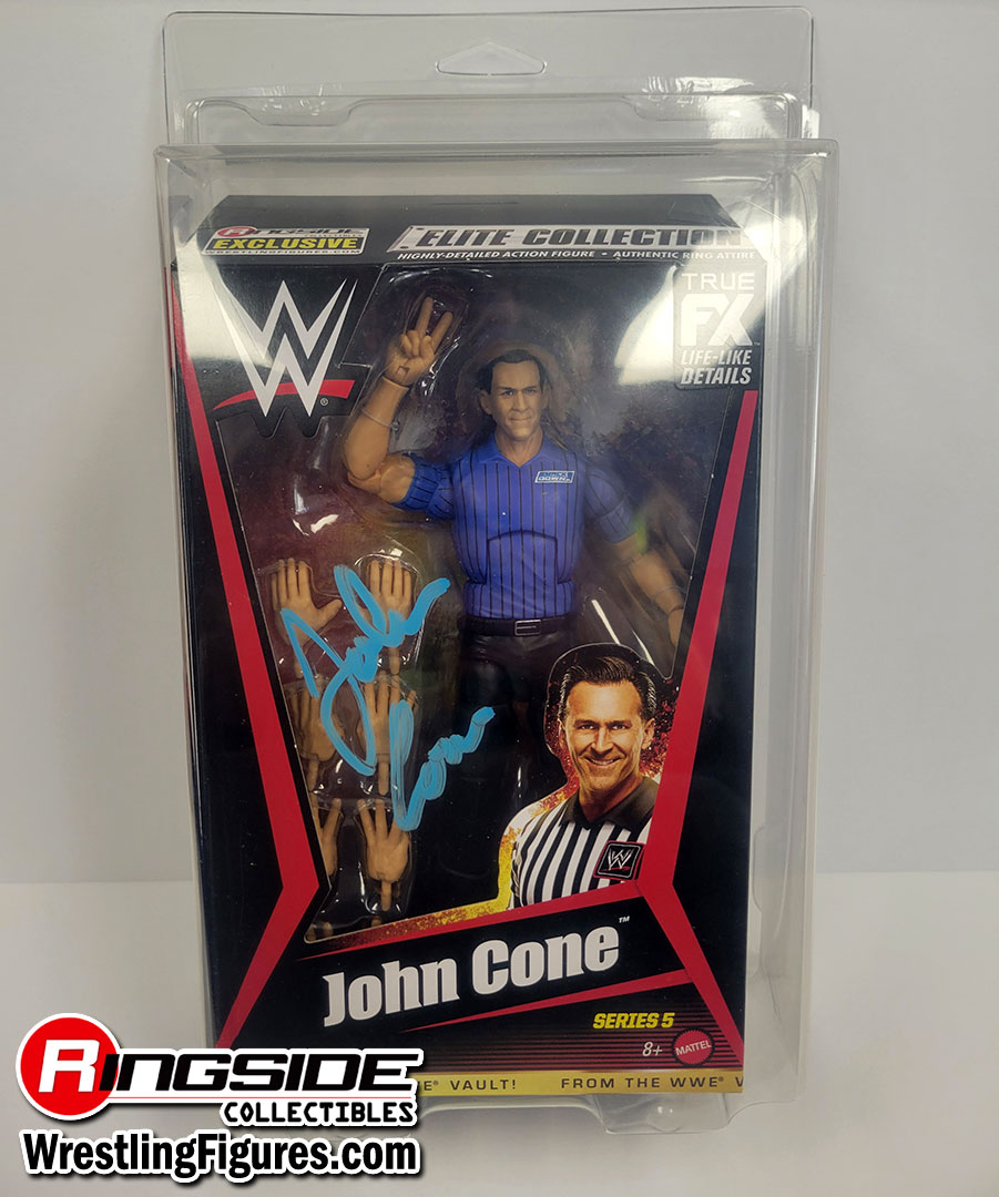 Autographed) (Chase - Blue) Referee John Cone - WWE From the Vault