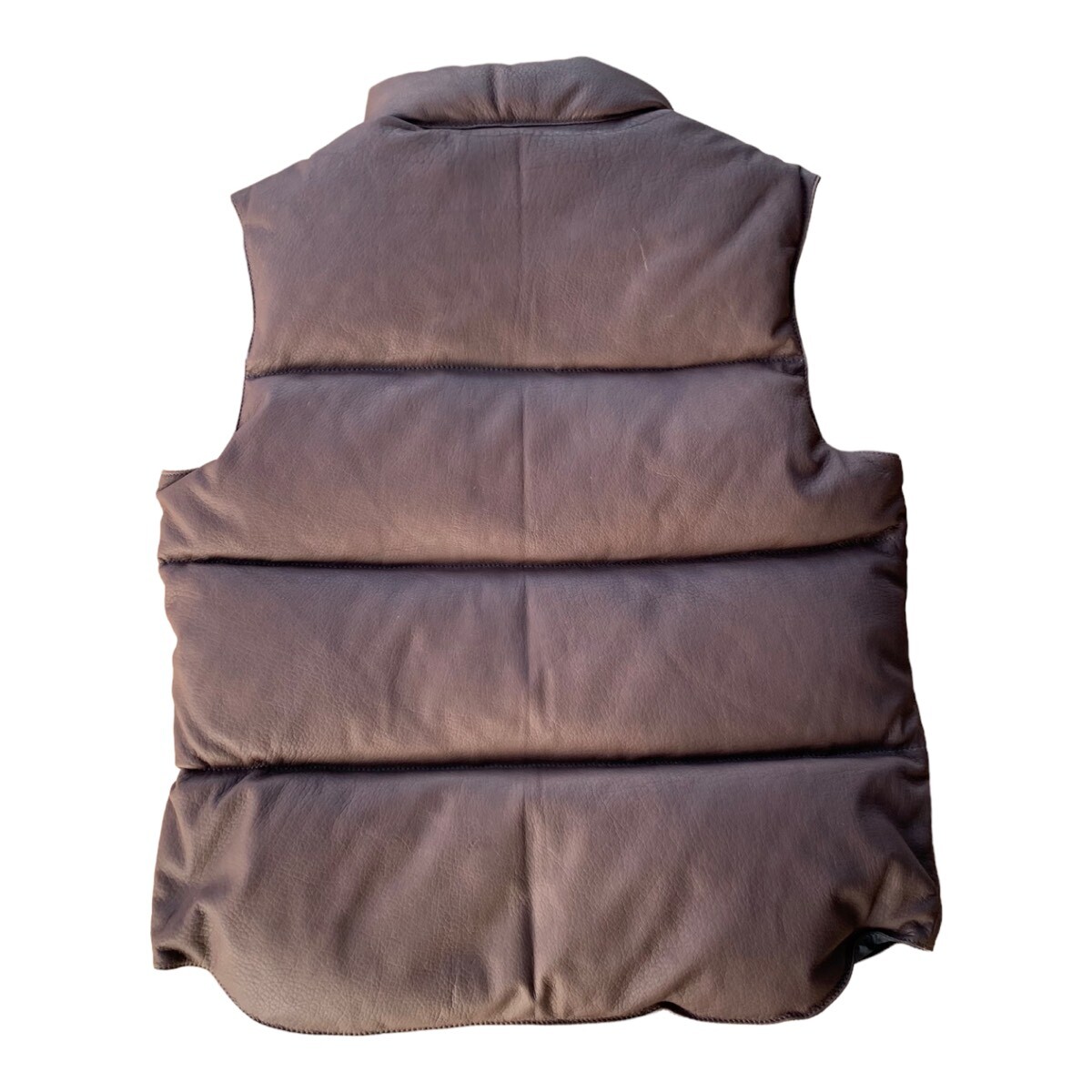 FINE CREEK&CO ファインクリーク・アンド・コーLaw レザーダウンベスト