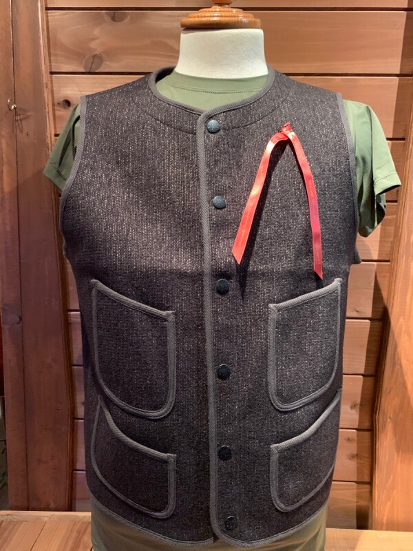 BROWN'S BEACH EARLY VEST ブラウンズビーチ ベスト OXFORD GREY