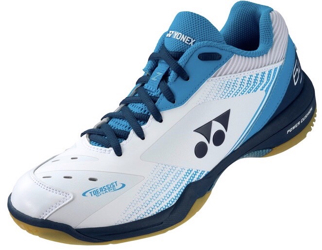 送料無料】YONEXバドミントンシューズ パワークッション65Zホワイト