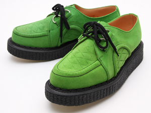 ジョージコックスDACEアップルグリーンスエード／ROCK SHOES COMPANY
