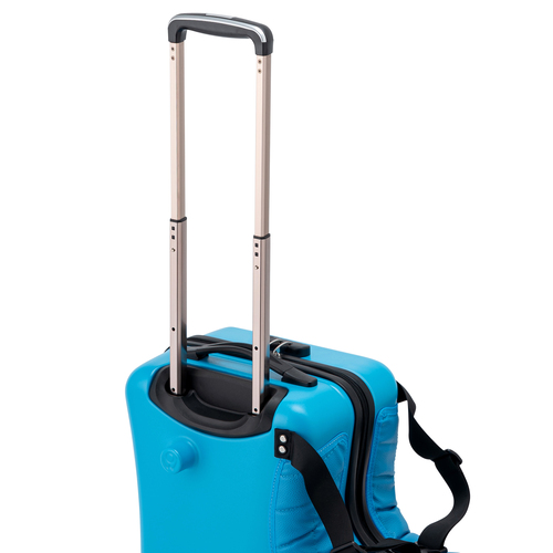 3-5泊] キッズトラベルキャリー クッションプラス 65L ブルー 4輪