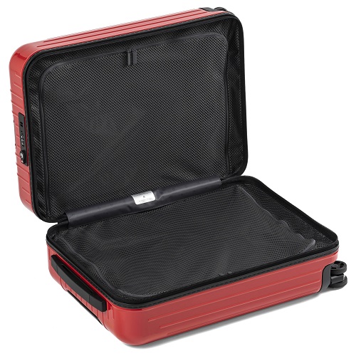 1-3泊] リモワ エッセンシャルライト 37L レッド 4輪 RIMOWA Essential