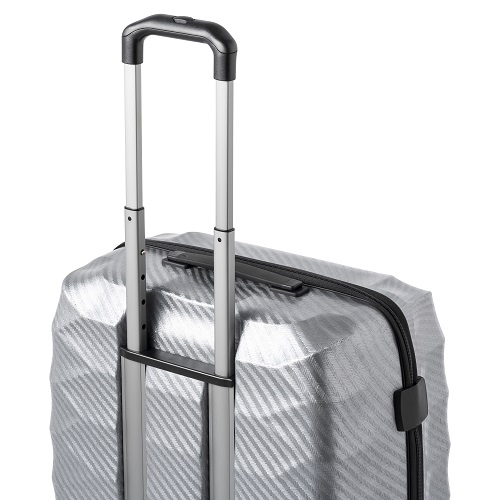 3-5泊] プロテカ(エース) エアロフレックスライト 53L シルバー 4輪