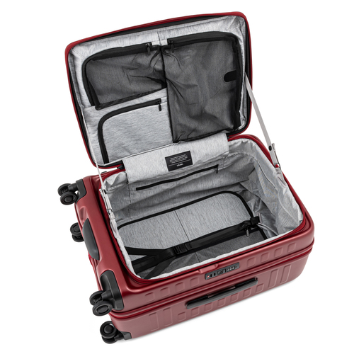 5-10泊] ロジェール キューボ エキスパンダブル 70/77L バーガンディー