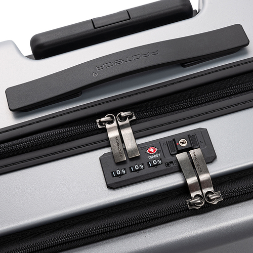 1-3泊] プロテカ(エース) マックスパス3 42L ダークシルバー 4輪 ACE