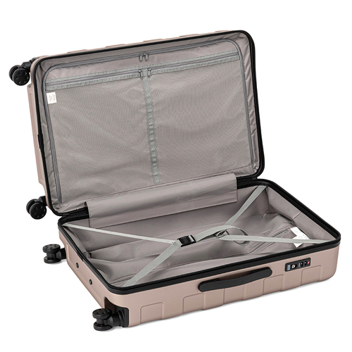 5-10泊] 無印 バーを自由に調節できる ハードキャリーケース 75L