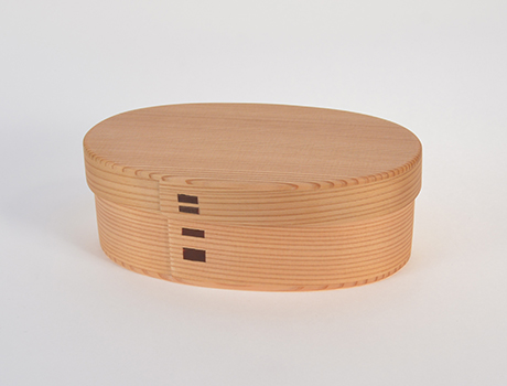 こばん弁当箱（中）無塗装 商品詳細 | りょうび庵 - 秋田県大館市の