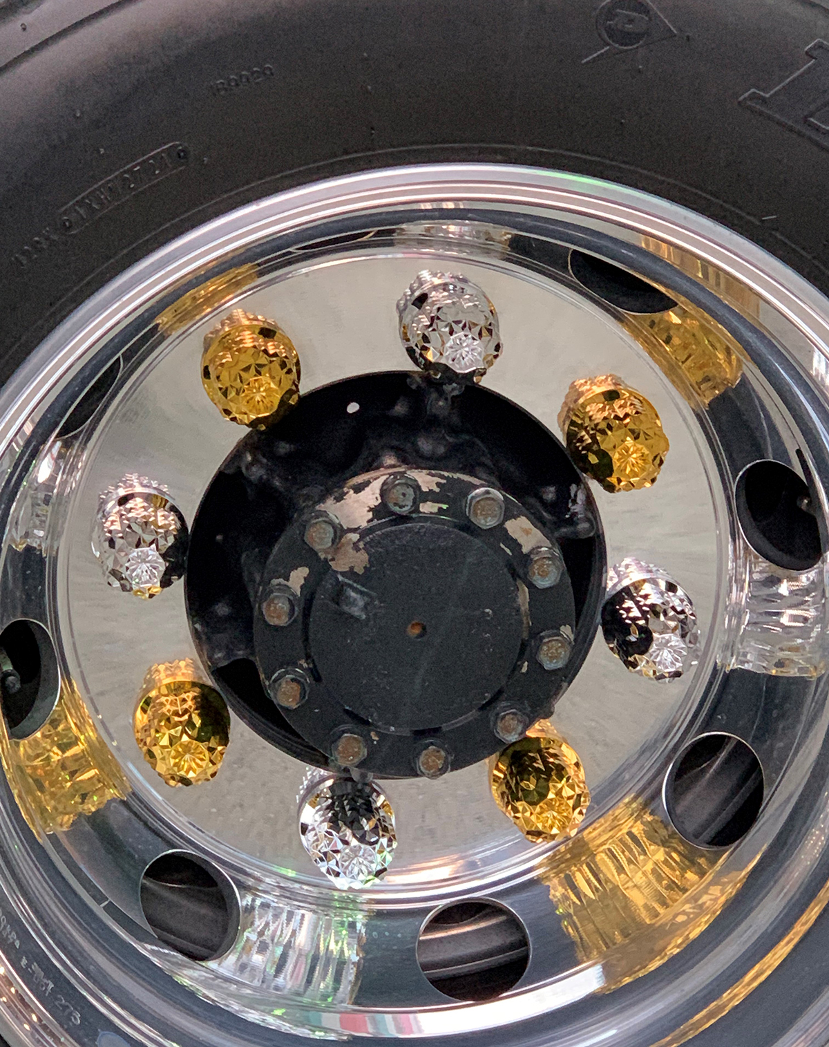 ナットキャップ 41mm用 8個入り ゴールドメッキ | 【公式】トラック