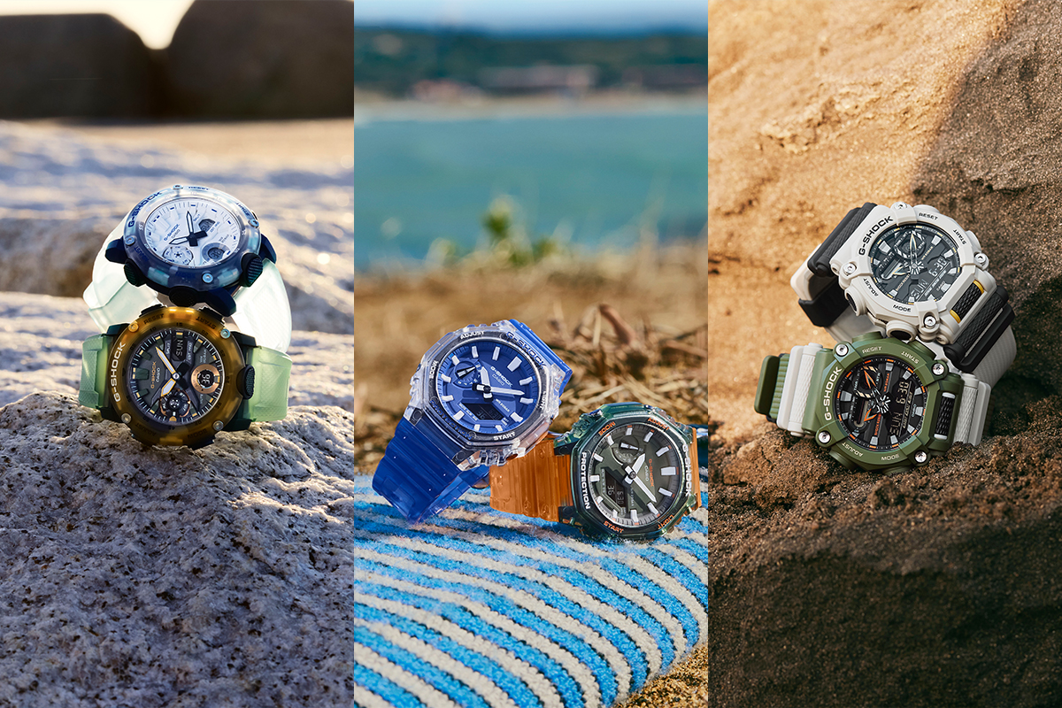 G-SHOCKに夏カラー。透明ベゼル・バンドなど - Impress Watch