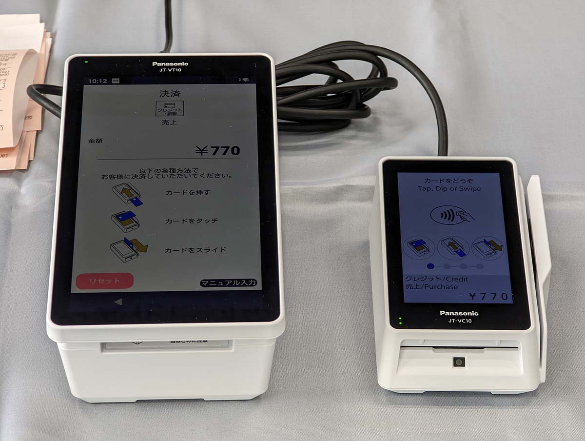 最新決済トレンドを詰め込んだパナソニック新決済端末「JT-VT10
