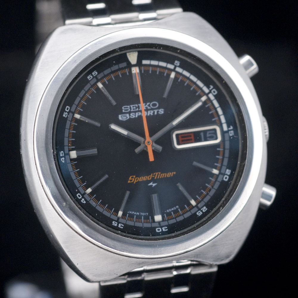 Seiko 5 Sports Speedtimer 7017-6040, 1971 for sale | Watch & Vintage