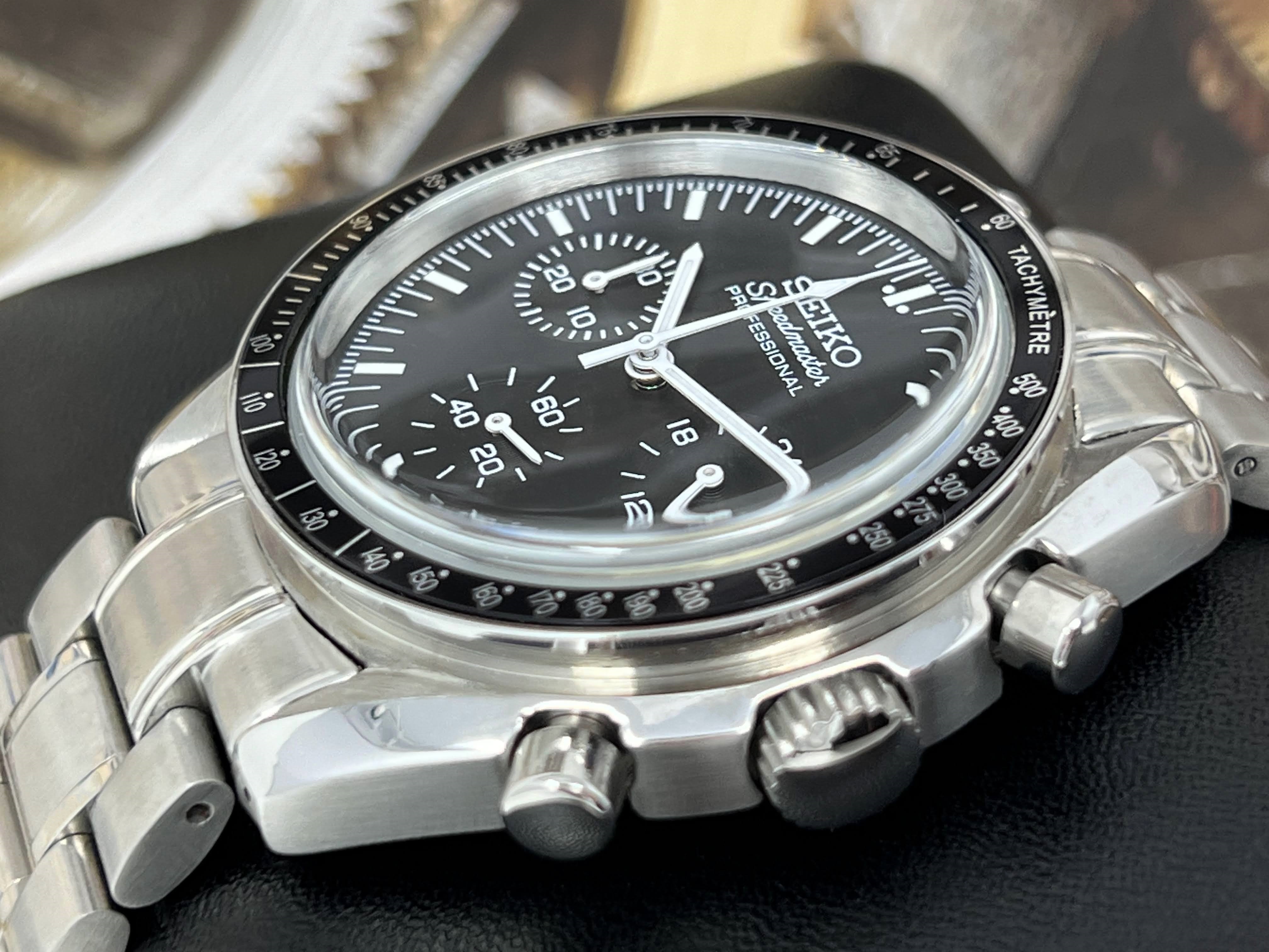 Custom Speedy Chronograph Watch | VK63 Mod Dive Watch