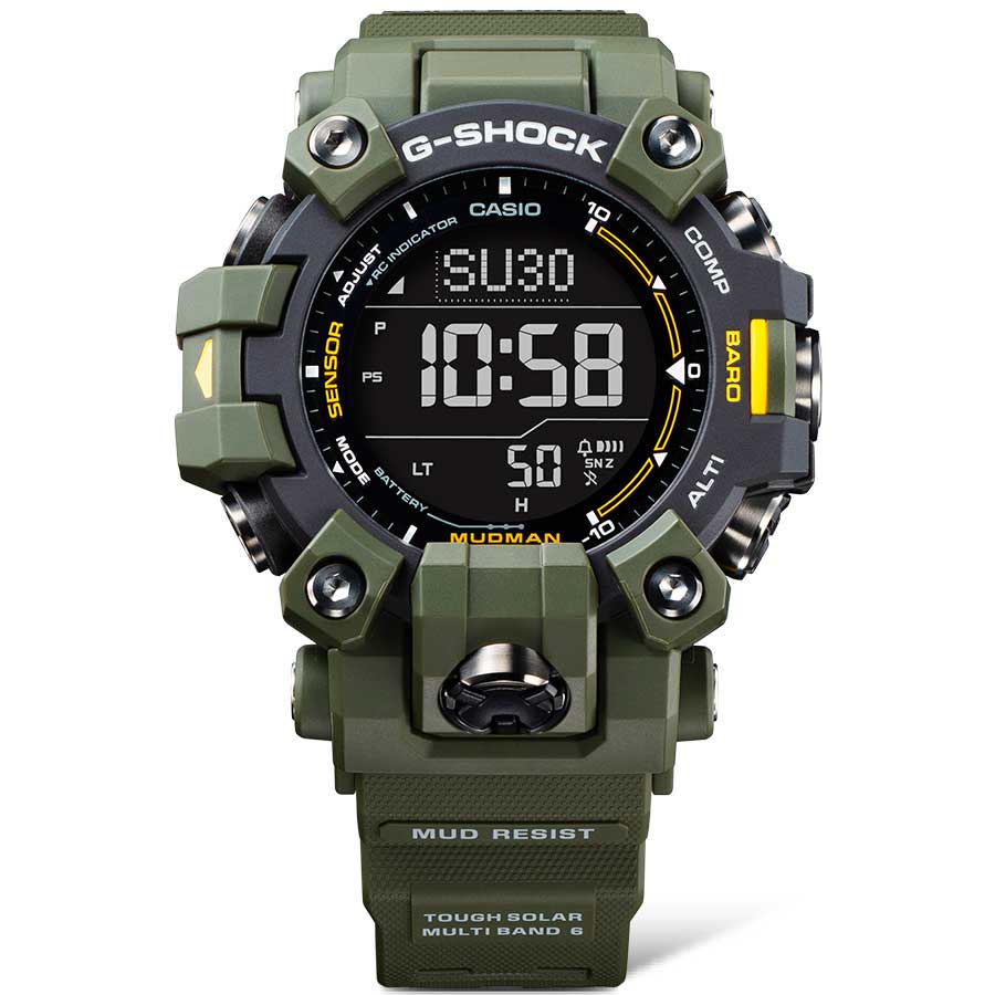 G-Shock GW9500 Mudman Green | Watches.com