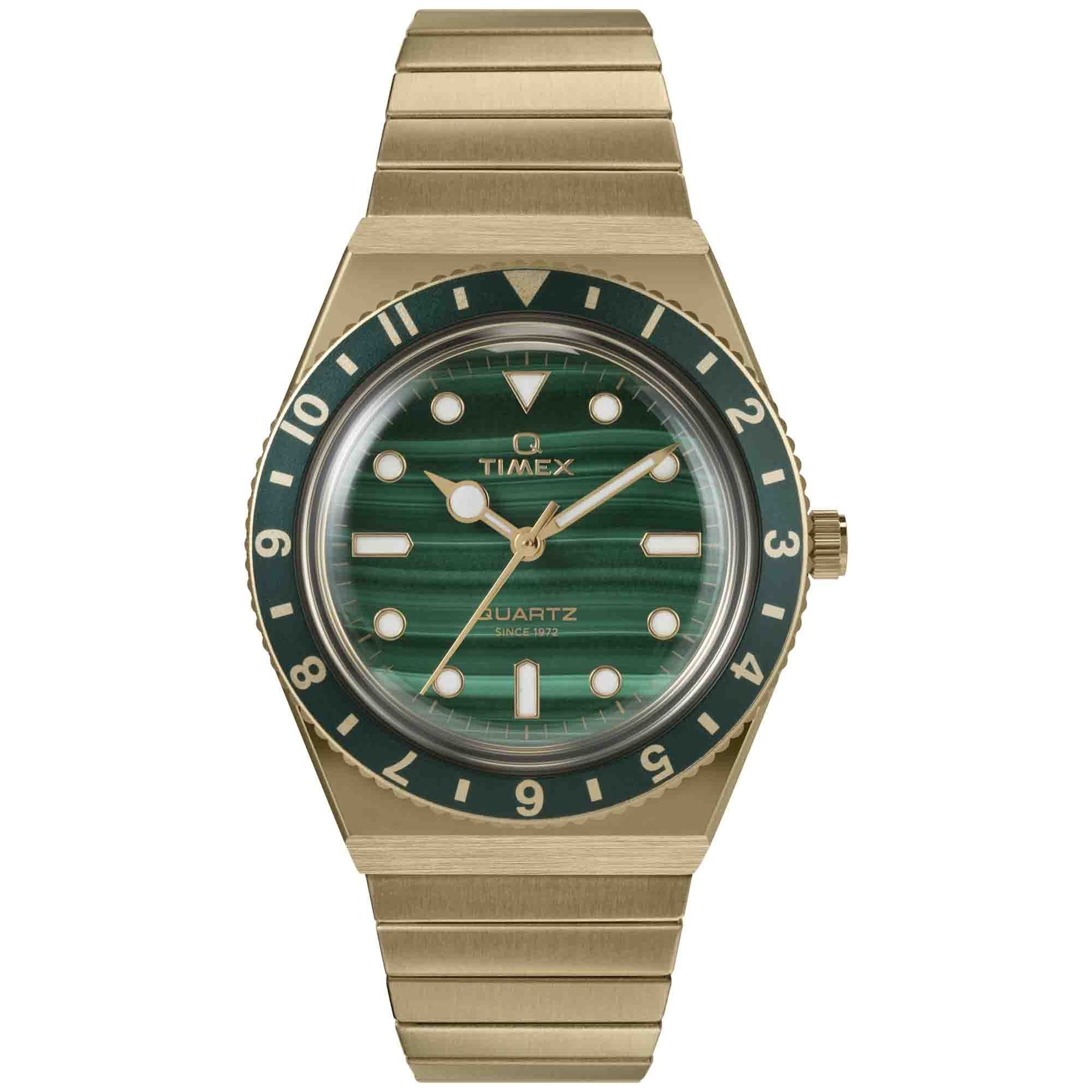 Timex Q 36mm Malachite | Watches.com