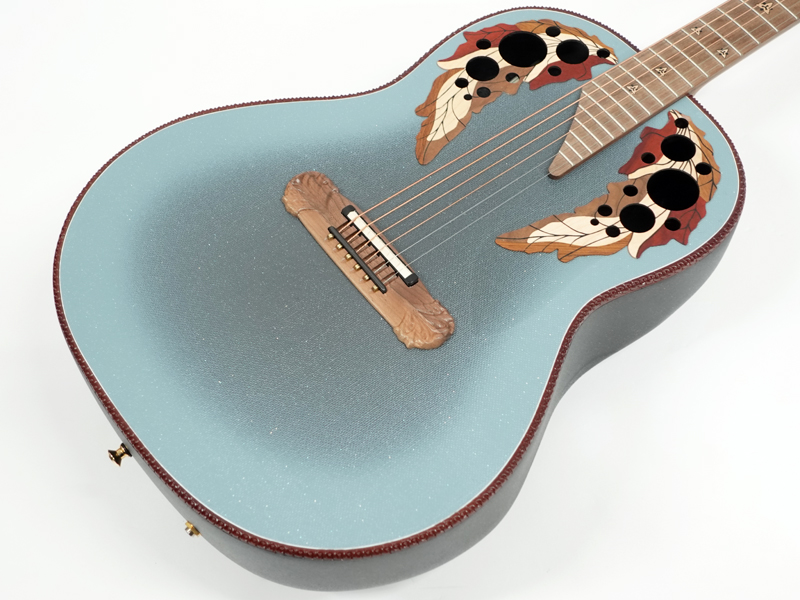 Ovation Adamas 1687GT-8 Reverse Blue Burst USA カスタムショップ