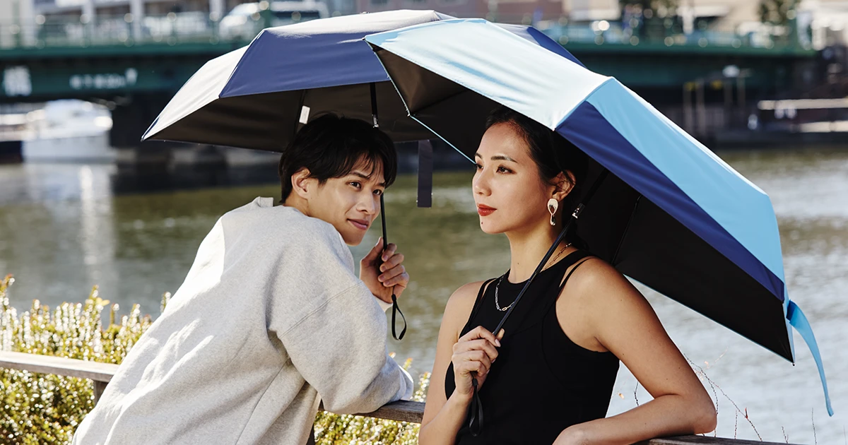 Waterfront 最高水準の日傘に新シリーズ「COKAGE+ ACTIVE」が登場