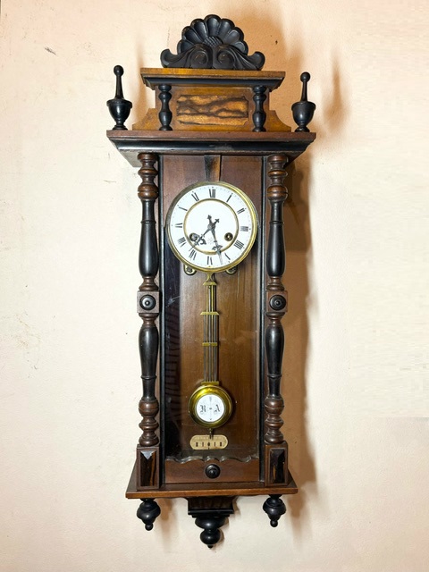 柱時計キンツレドイツスリゲルアンティーク昭和レトロユンハンス精工舎