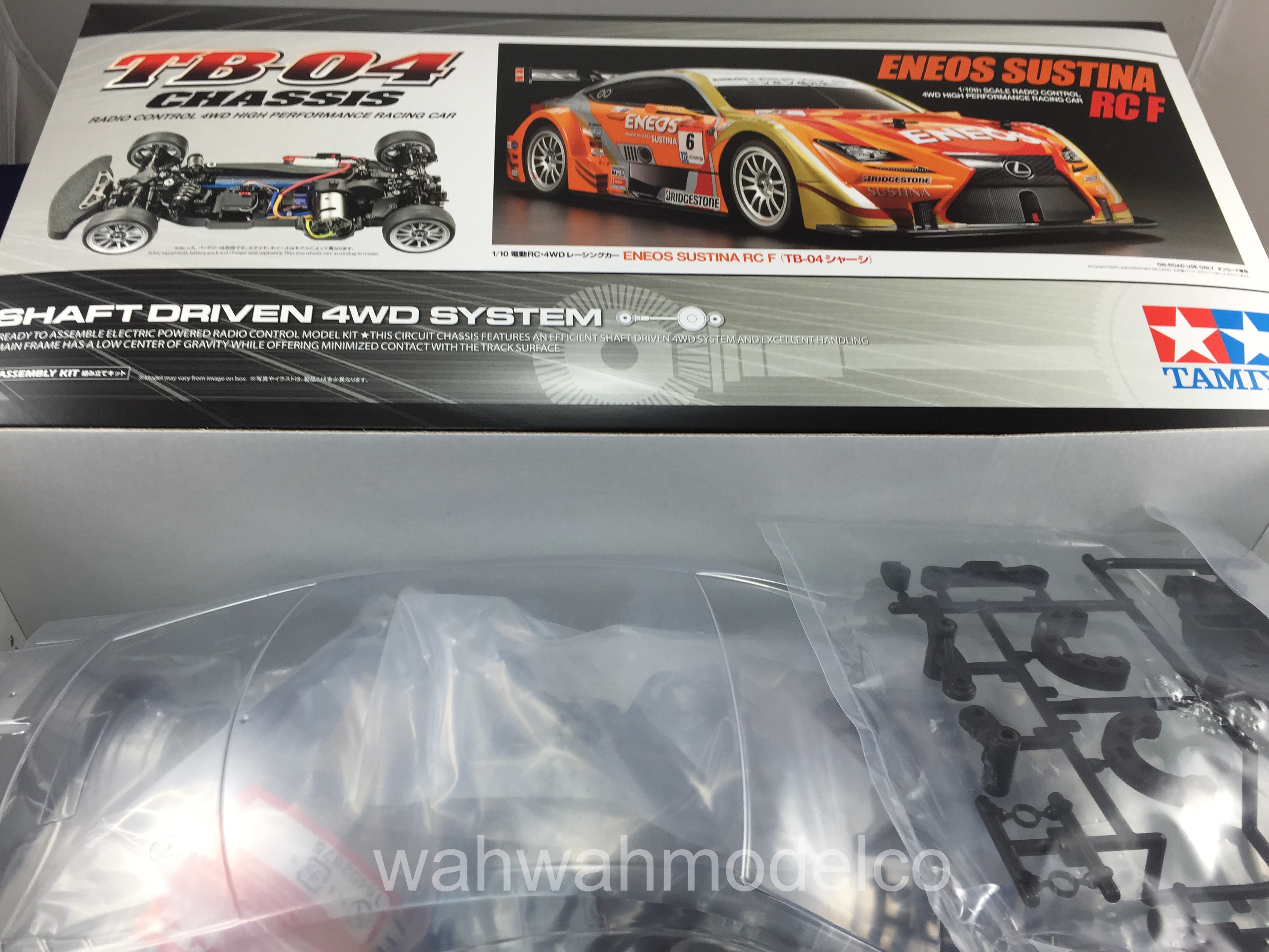 TAMIYA 58595 1/10 R/C TB-04 Eneos Sustina RC F - WAH WAH MODEL SHOP