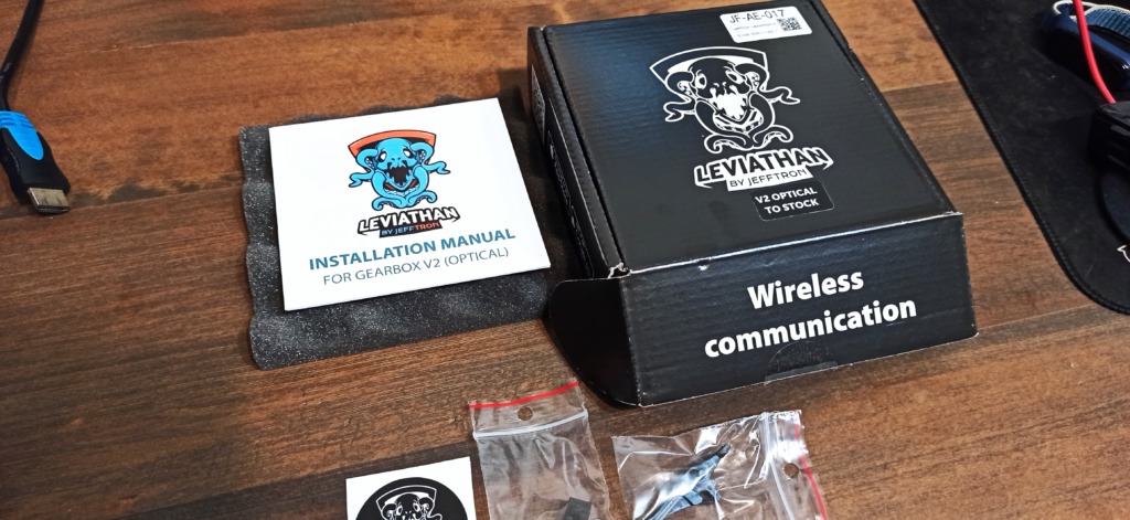 Leviathan-V2 OPTICAL 電子トリガー導入 | わかめじゃーなる