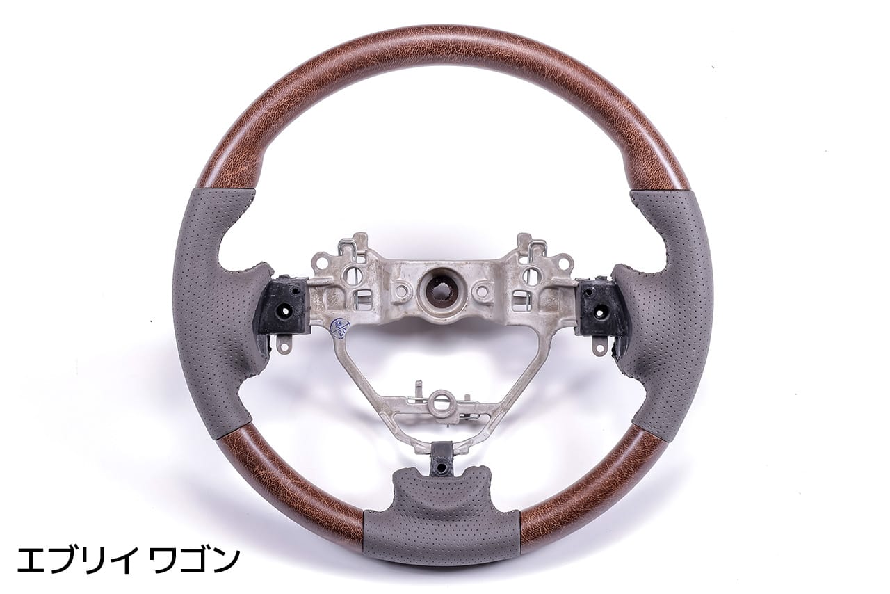 ブラウン マット木目ウッド ステアリング - WANGAN357 オフィシャルストア