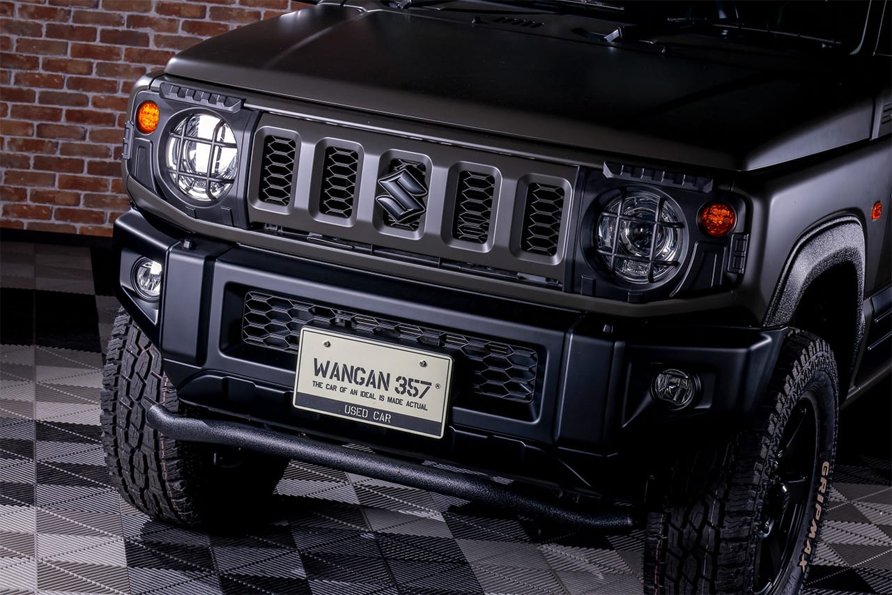 JB64W JB74W ジムニー シエラ ヘッドライトガード カバー 左右セット