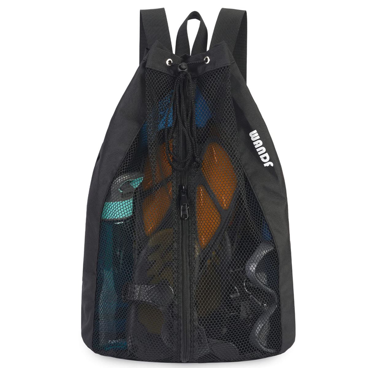 New Style WANDF Swimming Mesh Drawstring Backpack For Sale