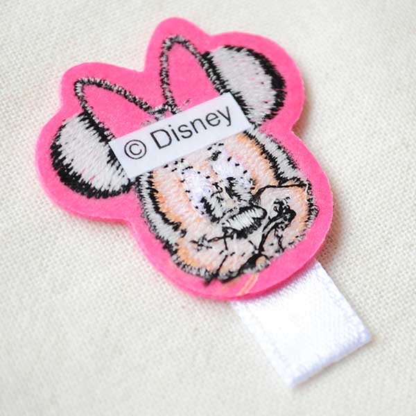 名札つけアップリケ/ワッペン ディズニーシリーズ(ミニー) | ワッペン