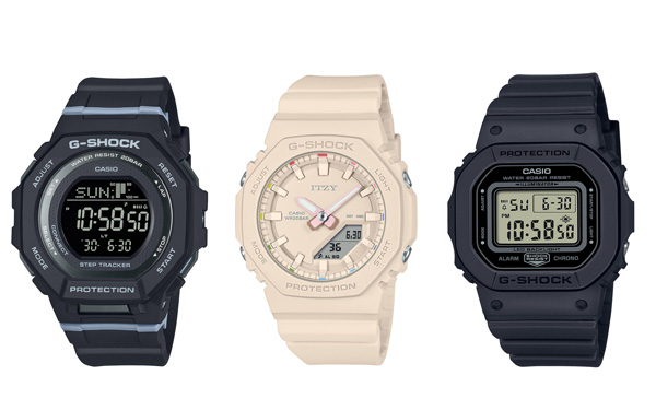 コンパクトだけど耐衝撃性はピカイチ！ レディースG-SHOCK 2024年人気