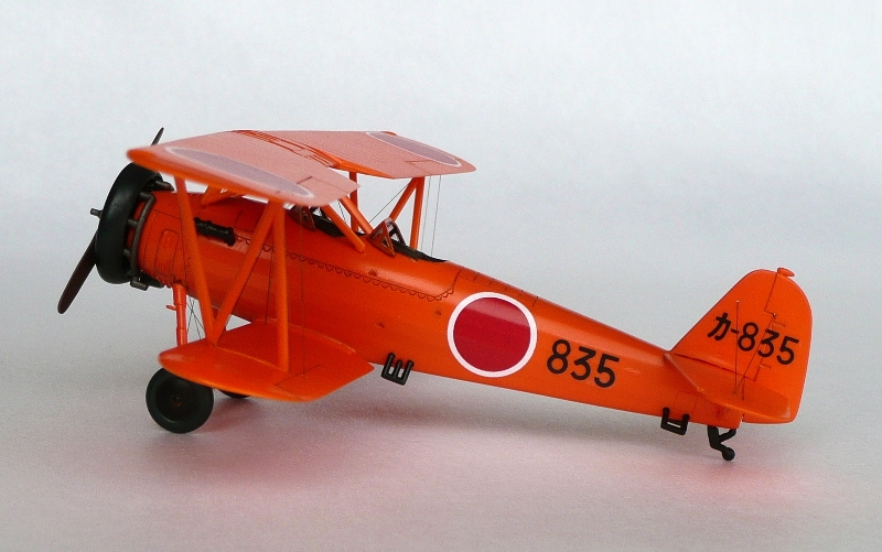 九三式中間練習機”赤トンボ”製作記（LS 1/72）