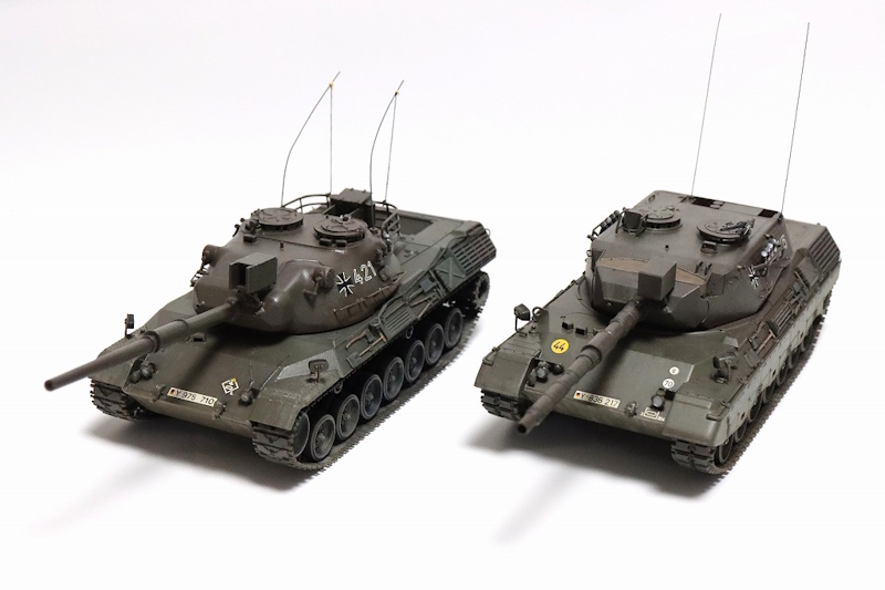 西ドイツのレオパルト戦車（タミヤ 1/35）＞ 特集 ドイツ戦車＞2025年4月号
