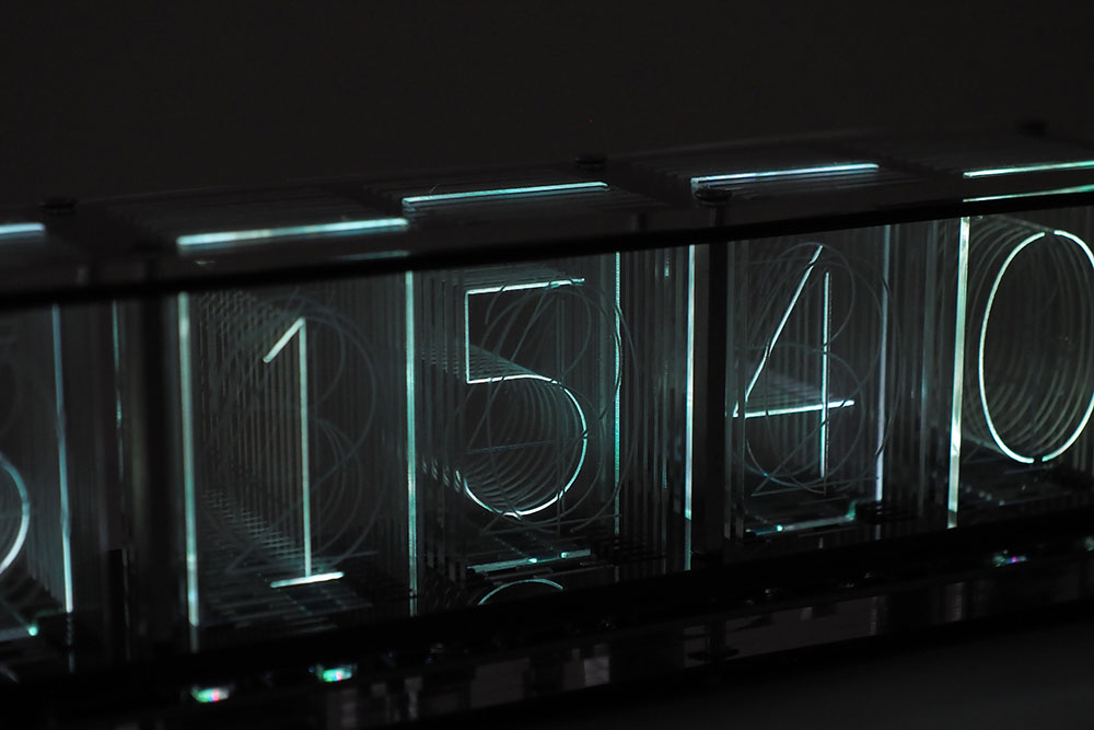RGB Tube Clock チューブクロック / Uncommon Carry / DETAIL
