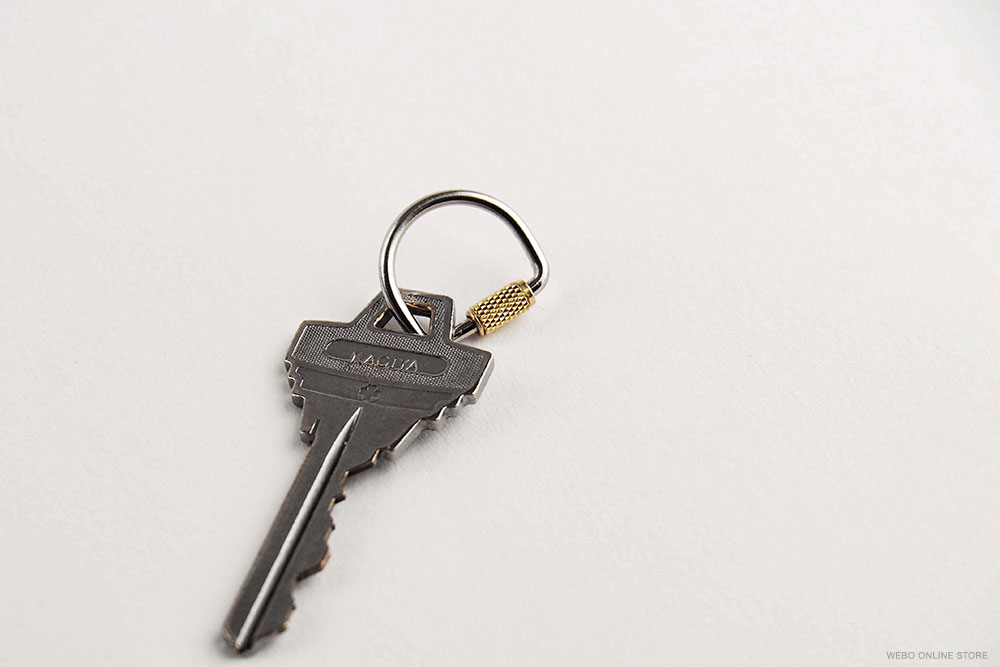 LYMAN Screw Lock Key Ring レイマン スクリューロックキーリング