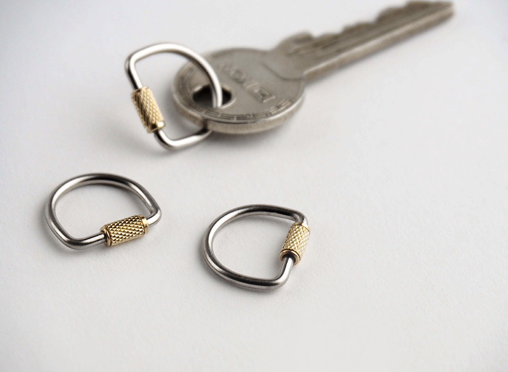 LYMAN Screw Lock Key Ring レイマン スクリューロックキーリング