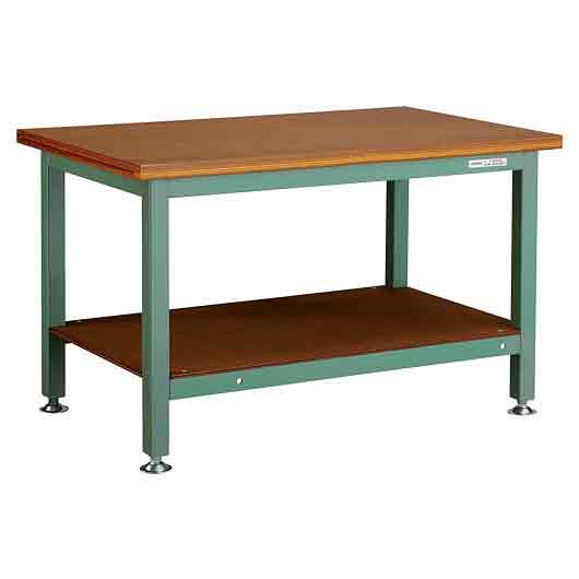 スチール天板重量作業台（1200×750×740）/M227TW-1200S/測定/包装/物流