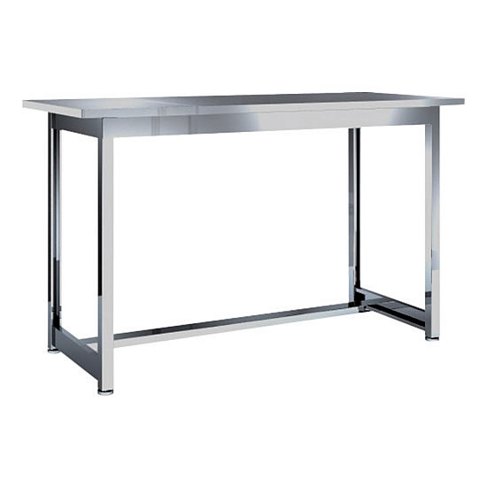 オールステンレス立ち作業台（1500×600×900）H枠タイプ/M227WB