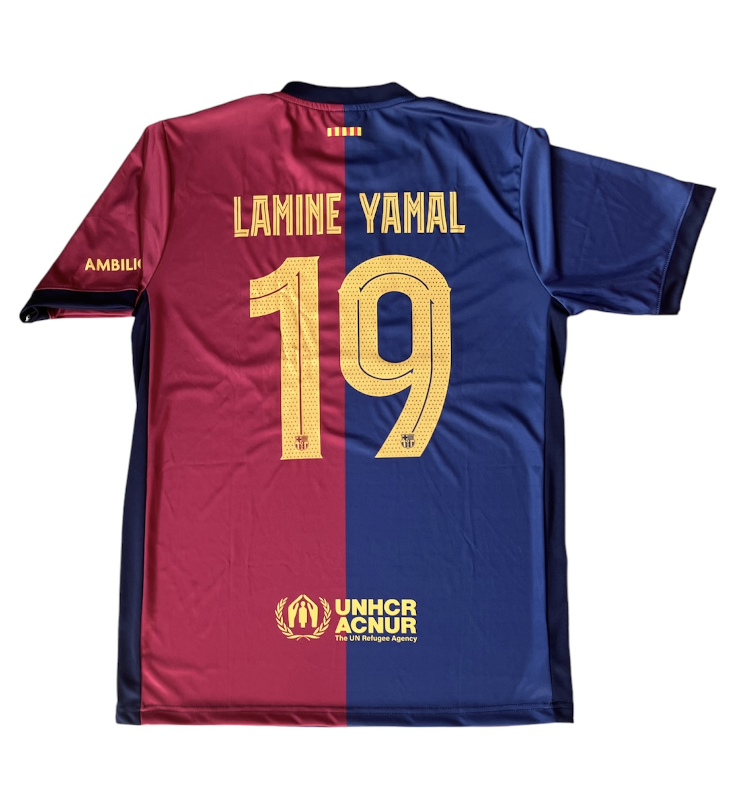 ヤマル背番号19 バルセロナ ホーム 24/25 レプリカユニフォーム【即納